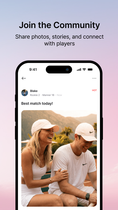 SMAXH : Find Tennis Players iPhone screenshot 6 - Sports app