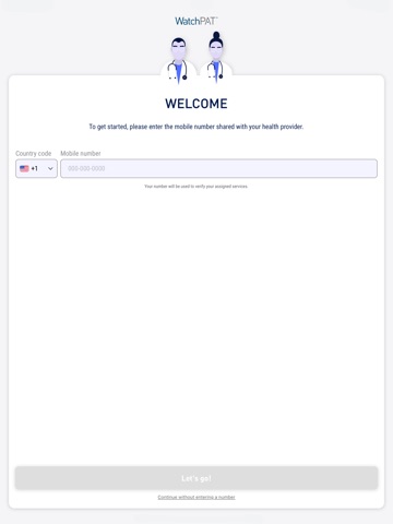 WatchPAT ipad screenshot 2