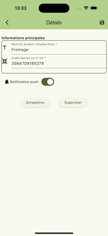 AlerteProduit : Rappel et Info Screenshot 7 of 8
