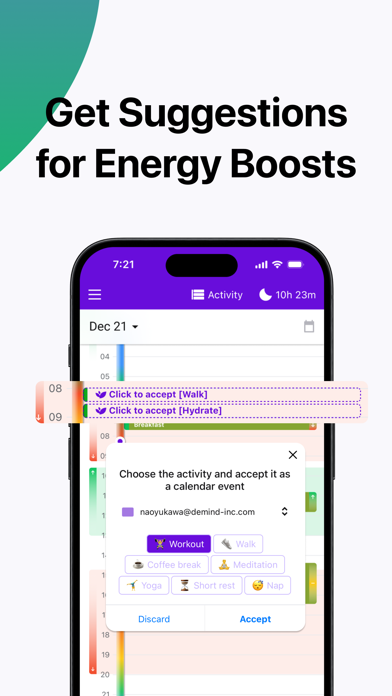 Lifestack: Circadian Calendar Screenshot