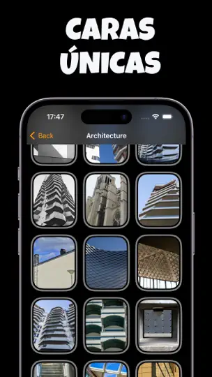 Captura de pantalla de Carátulas Del Watch Faces App en iPhone 4
