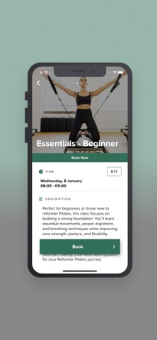 Elevate Reformer Pilates screenshot