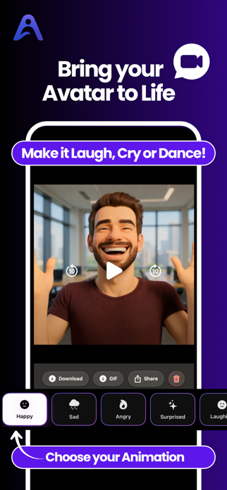 AI Avatar Generator & Animator Screenshot 3 of 9