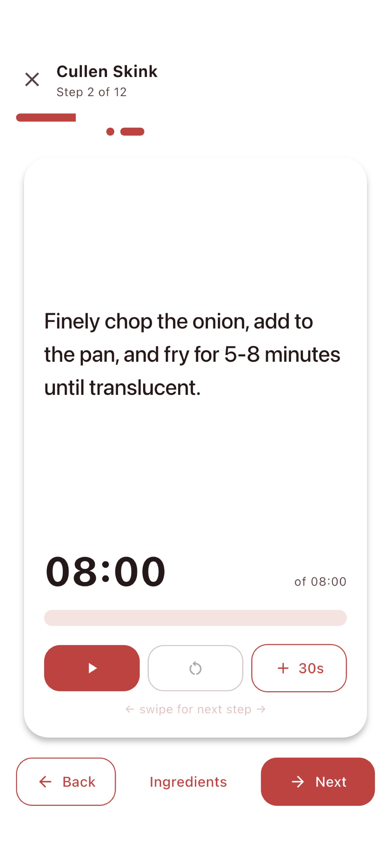 Screenshot 7 of Tavolino Recipes & Cooking App