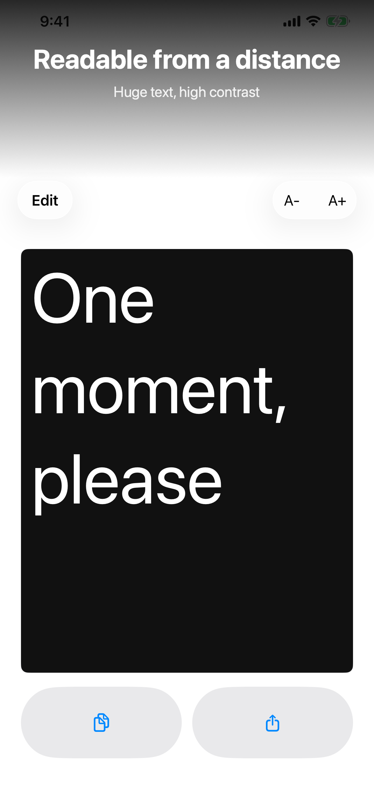 Big Text Note screenshot 5