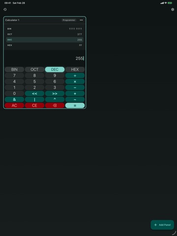 CalcBoard - Multi Calculator iPad screenshot