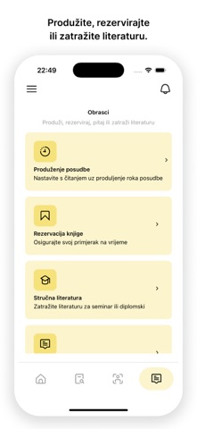 Gradska knjižnica Umag app screenshot 2