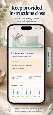 Medication List, Dose Log Screenshot 8 of 10