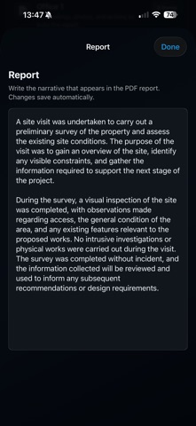 Site Survey Pro Screenshot 7 of 10