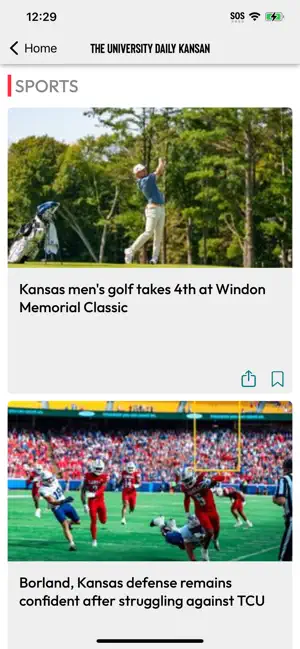 University Daily Kansan screenshot 3