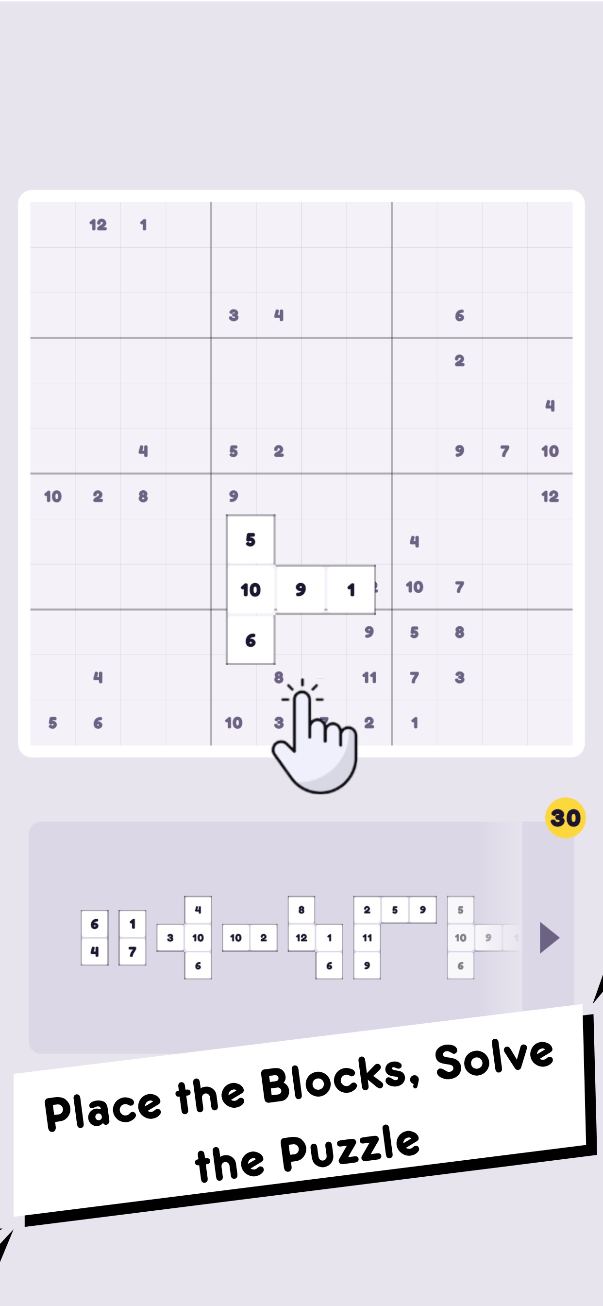 Screenshot 2 of Sudoblocks: Number Puzzles