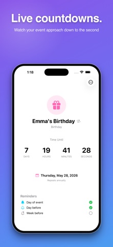 Not Another Countdown screenshot