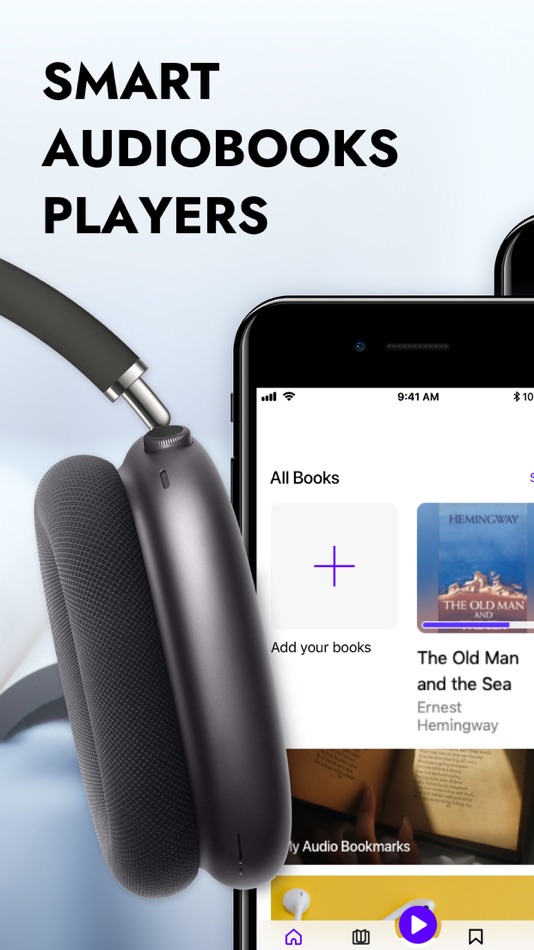 #1. Audio Books Library Ereader (iOS) 来自: Helperix, LLC