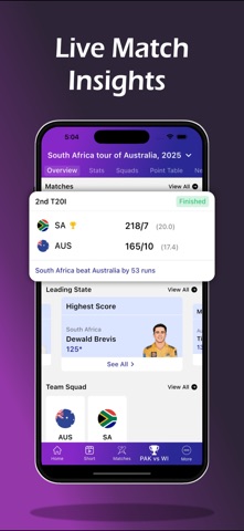 CricTime : Cricket Live Score Screenshot 2 of 6