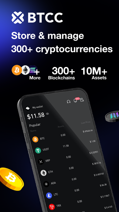 BTCC Wallet: Crypto & Bitcoin Screenshot
