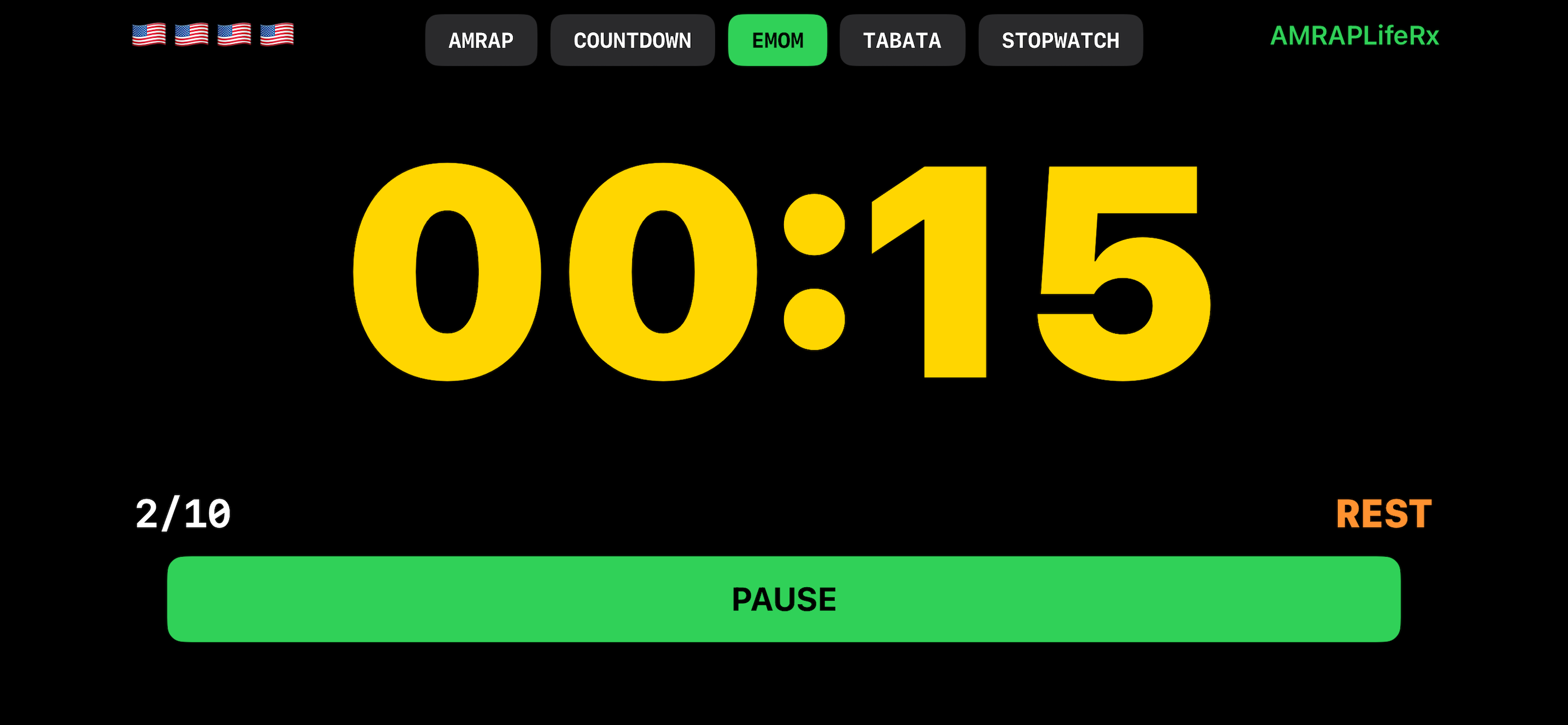 Fitness - Simple WOD Timer screenshot 7