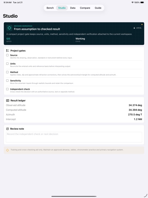 Sightloom: Celestial Nav screenshot 4