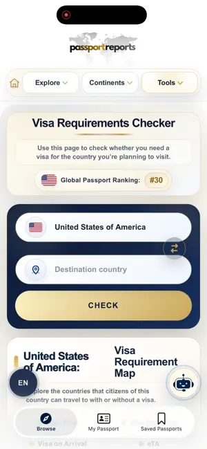Passport Reports screenshot 1