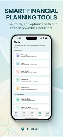 DebitWise screenshot
