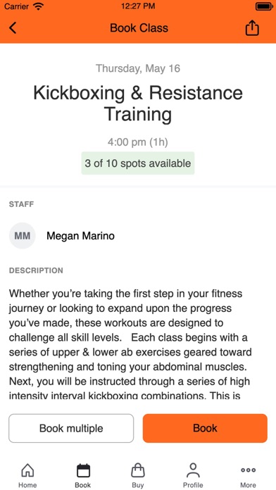 Joe Lantz's Fitness Kickboxing Screenshot