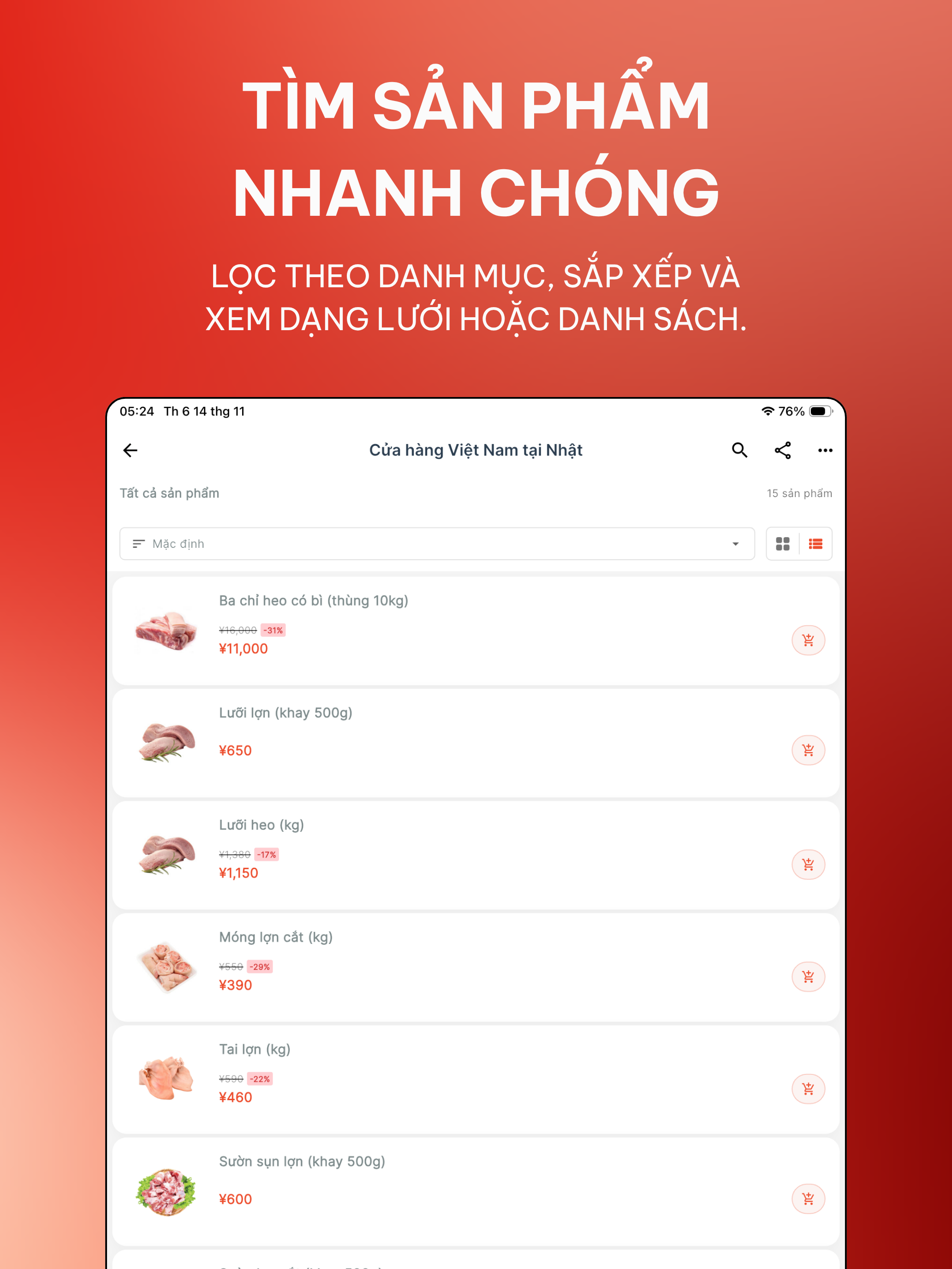 JP Shop: Chợ Việt Nhật Online