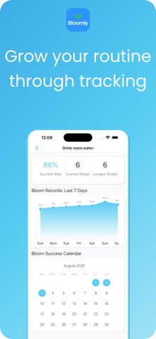 Bloomly: Habit Tracker Screenshot 4 of 5