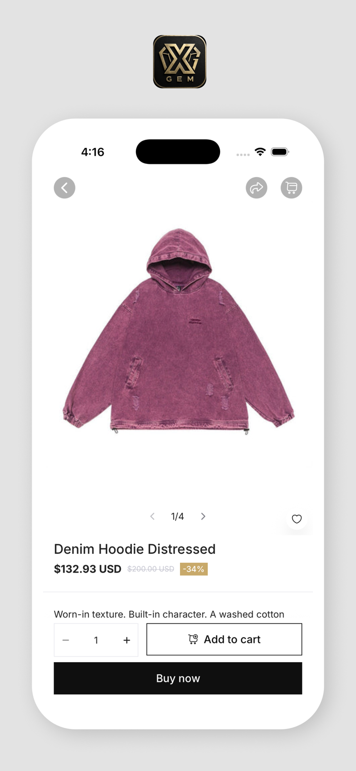 XGEM® Streetwear screenshot 3