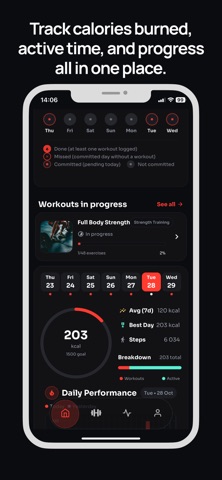 EasyFit: Home Workout Exercise screenshot