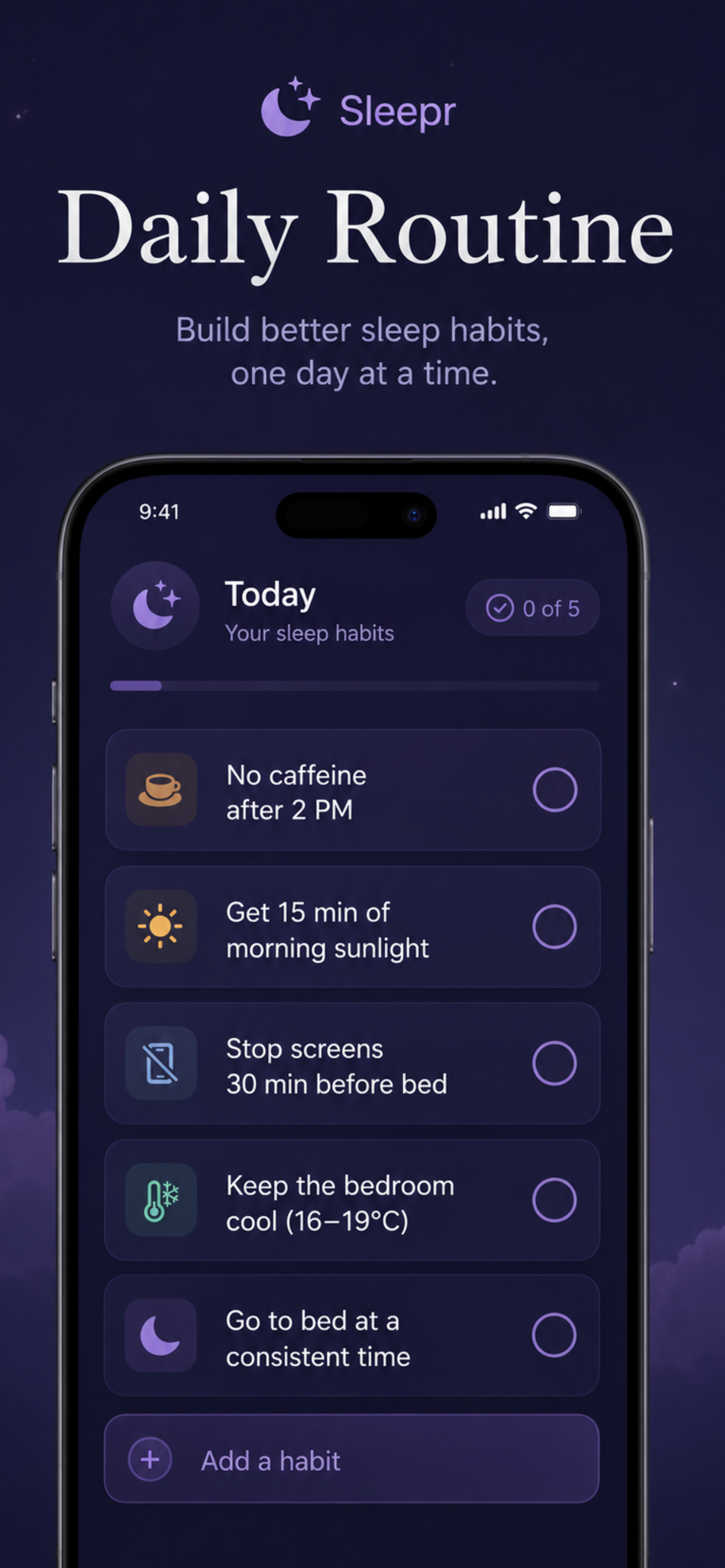 Sleepr - AI Sleep Tracker
