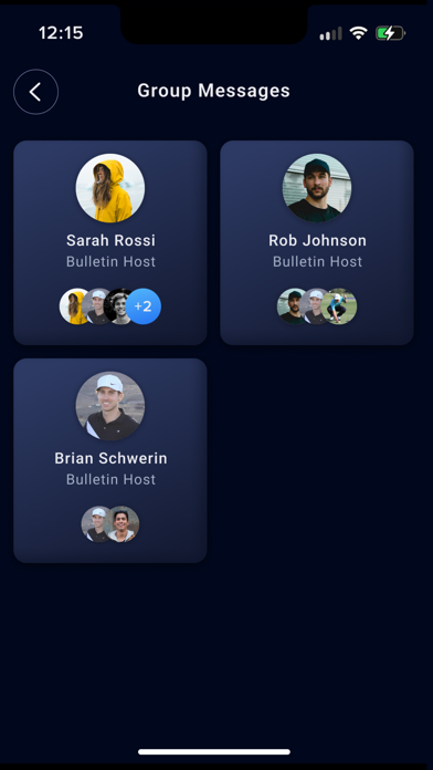 Golf Lounge iPhone screenshot 7 - Social Networking app