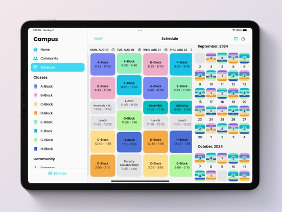 CPS Campus iPad screenshot 2 - Education app