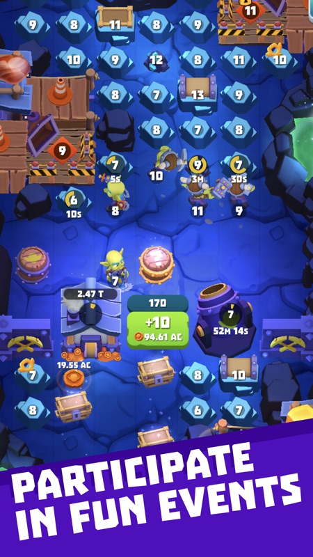 Gold and Goblins: Idle Merge screenshot 3