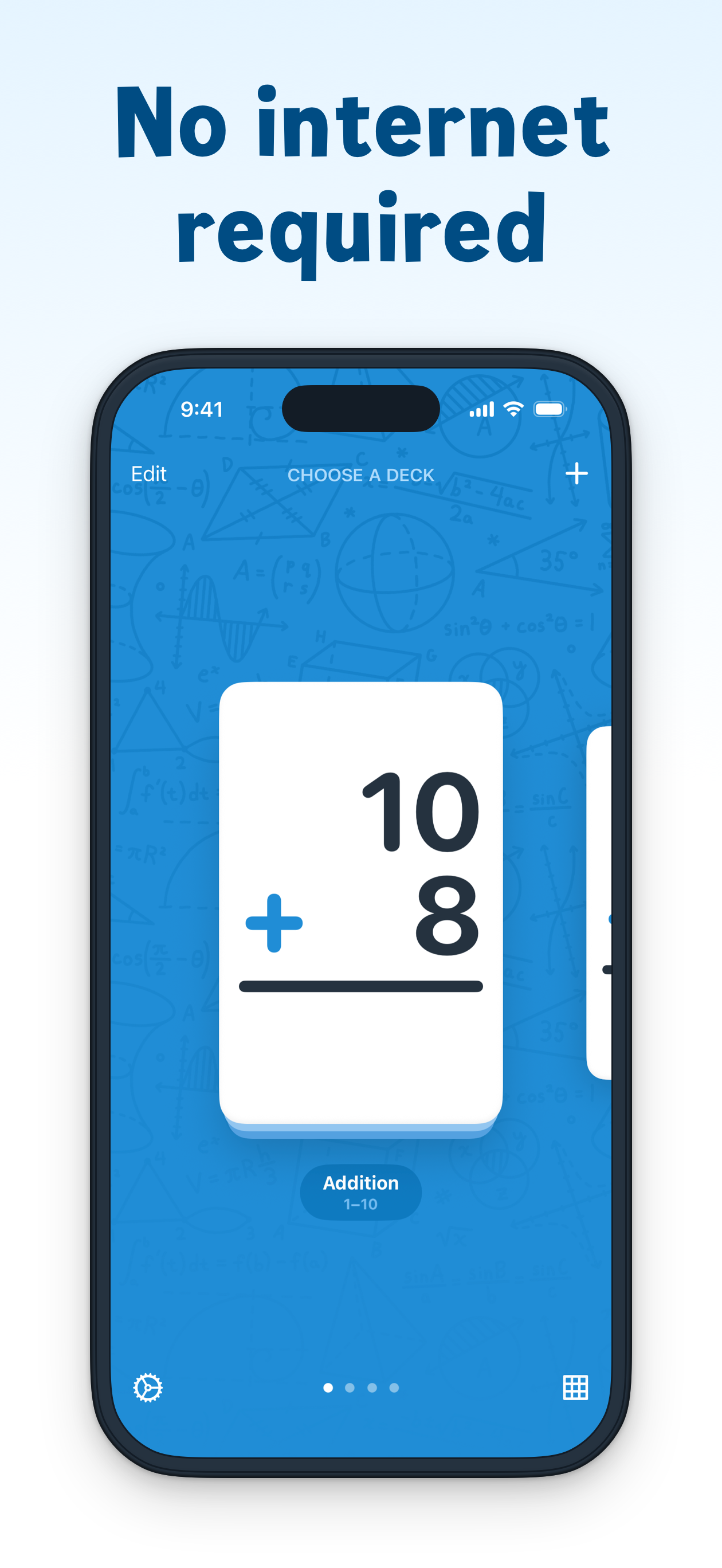 Mini Mathcards screenshot 3