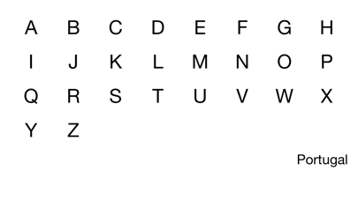 Alfabeto – Portuguese Alphabet Screenshot