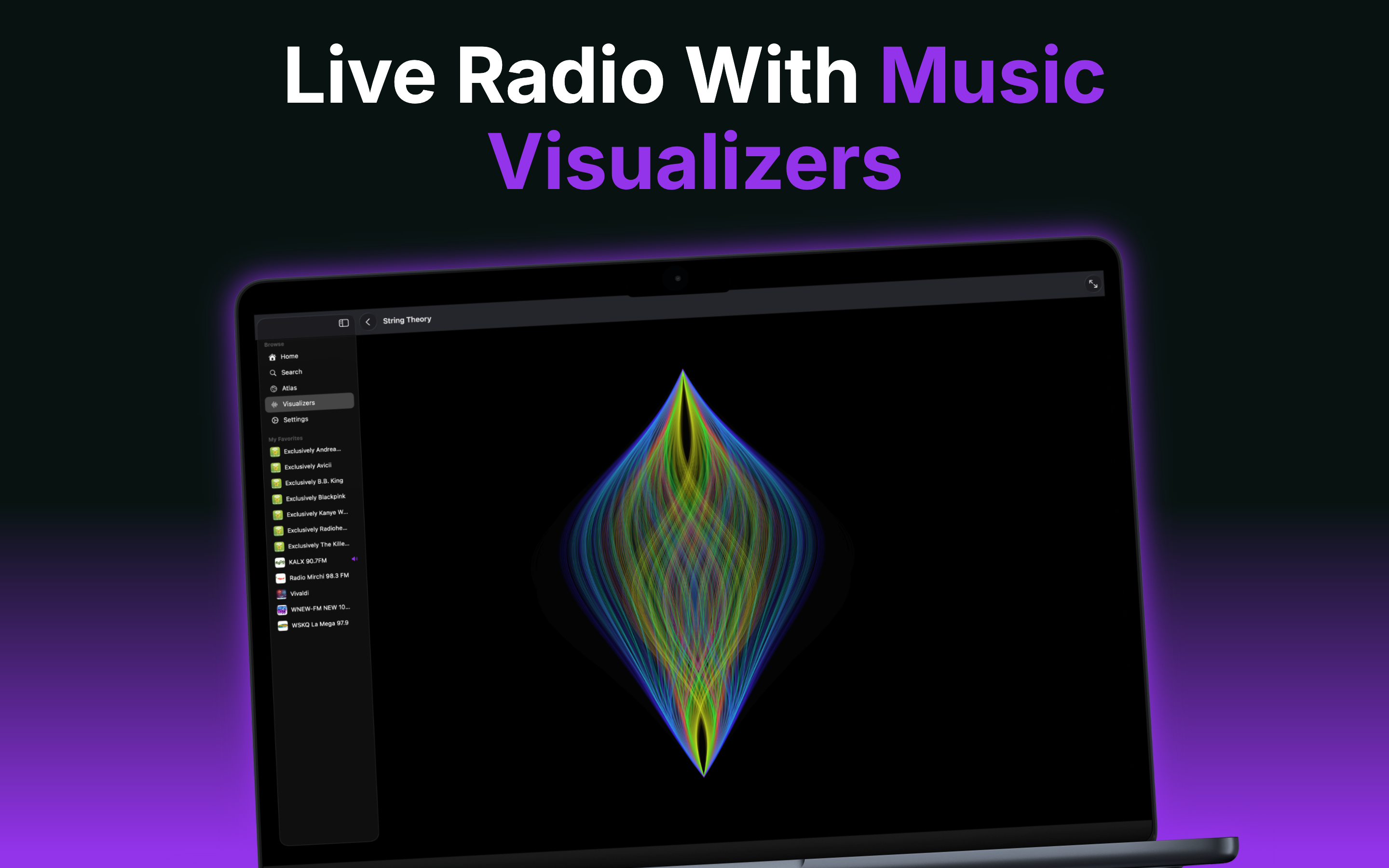 Prismatic FM: Radio Player screenshot 19