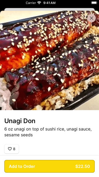 Sushi Friend To Go iPhone screenshot 4 - Food & Drink app