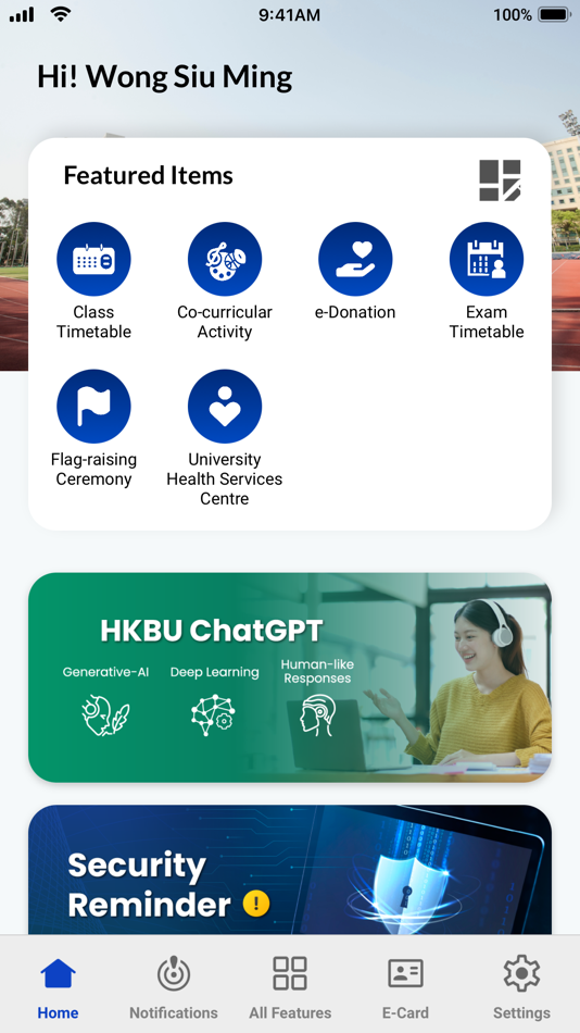 #2. HKBU Mobile (iOS) By: Hong Kong Baptist University
