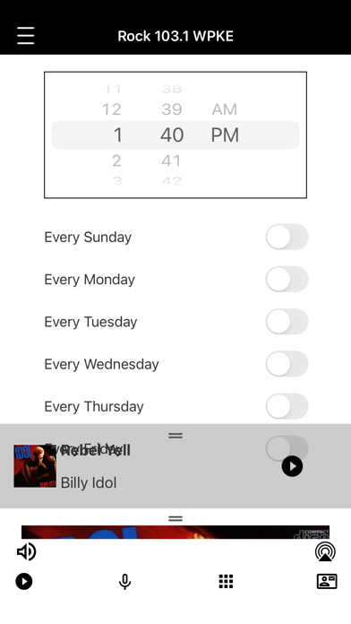 Rock 103.1 WPKE Screenshot