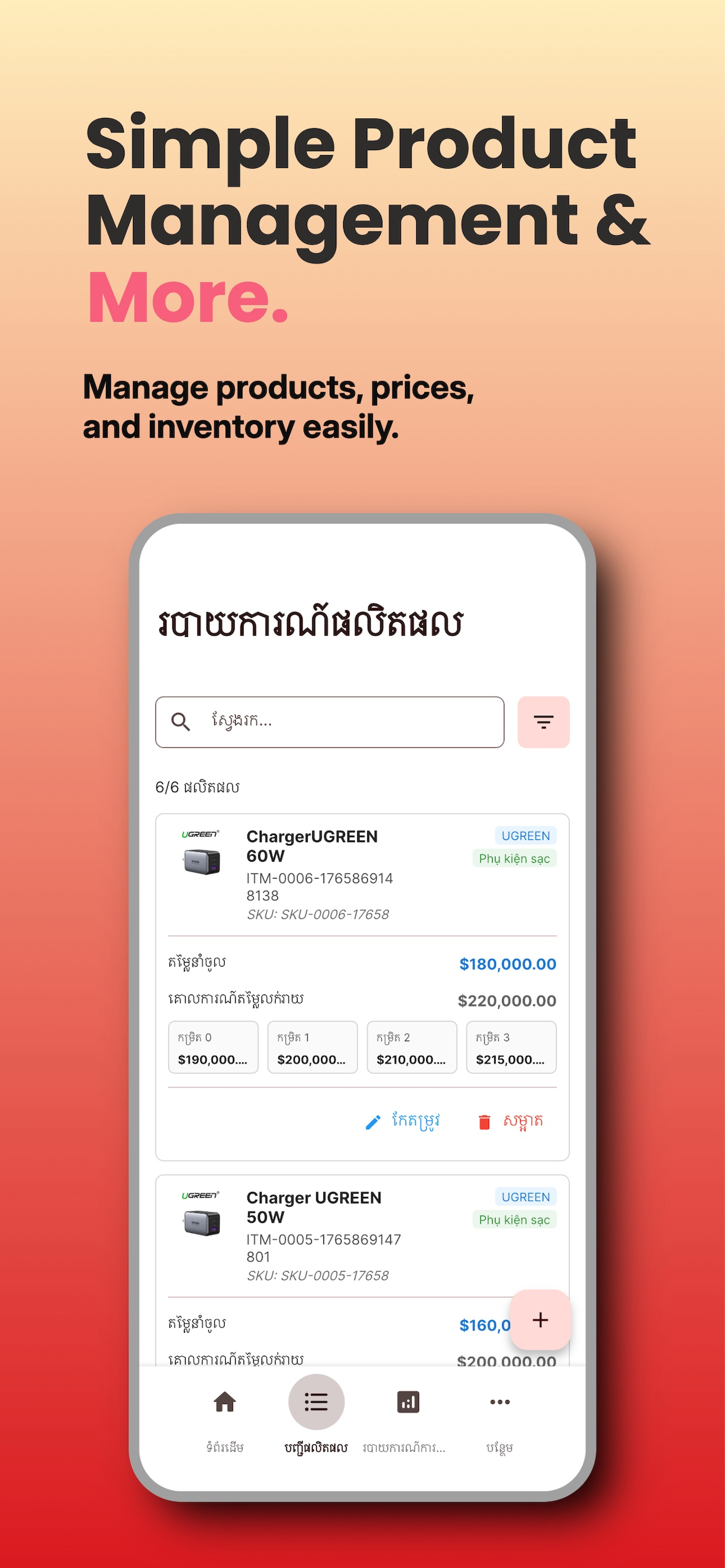 Metfone.POS – Sales Management