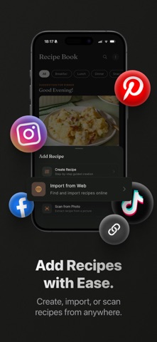 Meally: Recipes & Cookbook screenshot