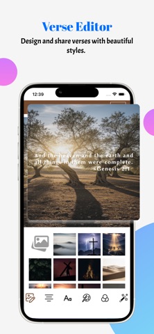 Simple English Bible - offline iPhone screenshot