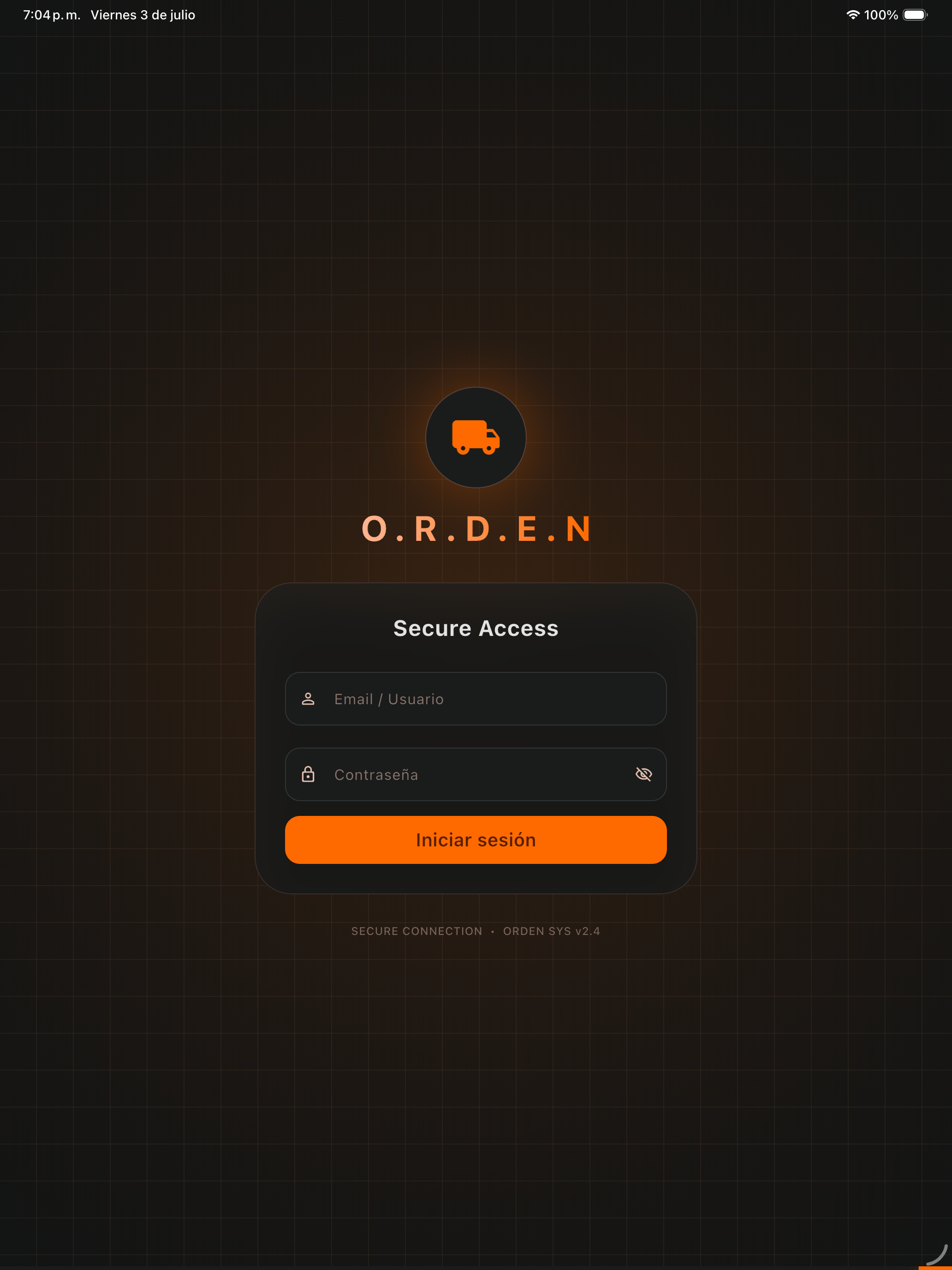 ORDEN Admin screenshot 7