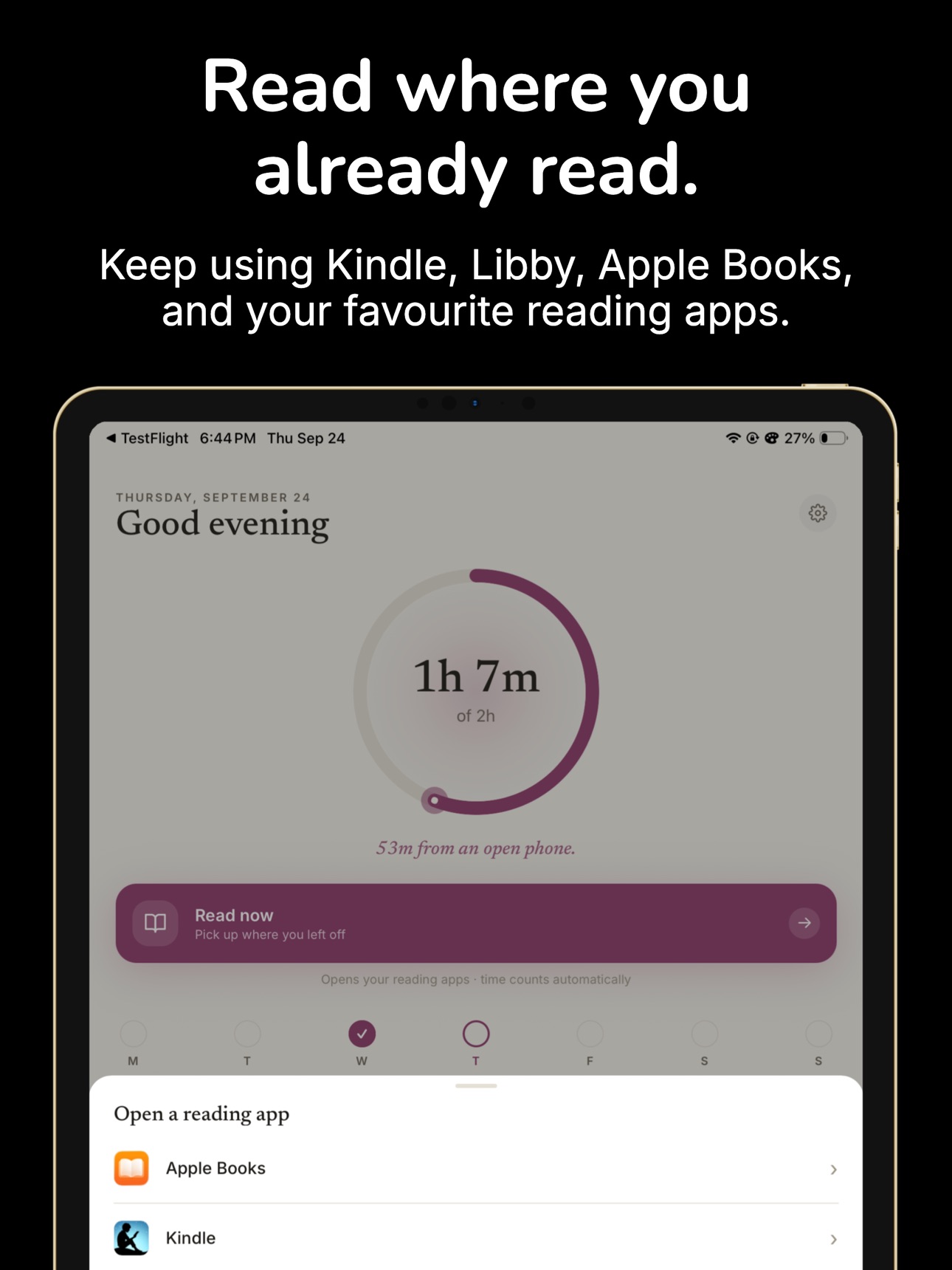 Screenshot 8 of Readr: Read to Unlock Apps