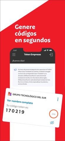 DAVIbank Token Empresas CR Screenshot 3 of 4