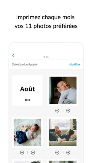 Capture d'écran de FamilyAlbum: Photos En Famille sur iPhone 7