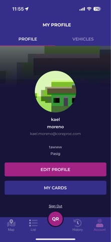 Synerpark iPhone screenshot 8