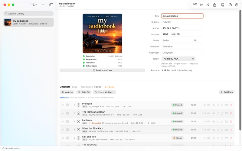 Audiobook Author: Mastering screenshot 2