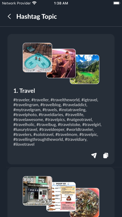 Hashtag Expert for Social Tag Screenshot