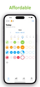Habi - habit tracker screenshot #1 for iPhone