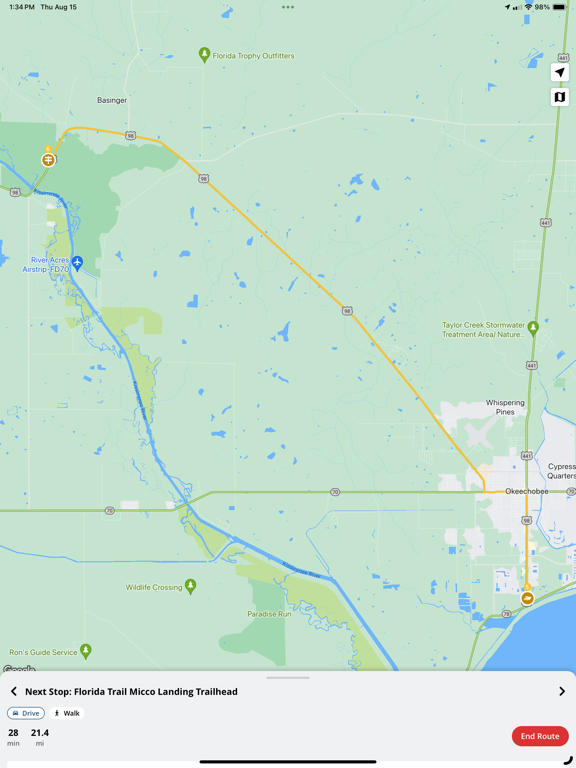 Visit Okeechobee County FL iPad screenshot 9 - Travel app